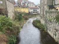 Dean Village. A quaint old mill town within walking distance of Edinburgh