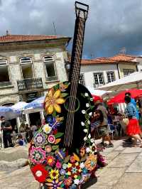 🎨 Where the River Meets Art – Vila Nova de Cerveira, Portugal