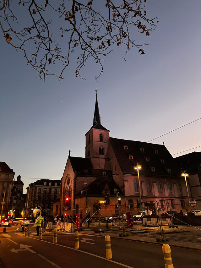 🌇✨ Sunset to Starlight: A Magical Evening in Strasbourg, France 🇫🇷🌙  