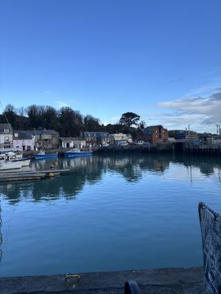 What a view in Padstow. 