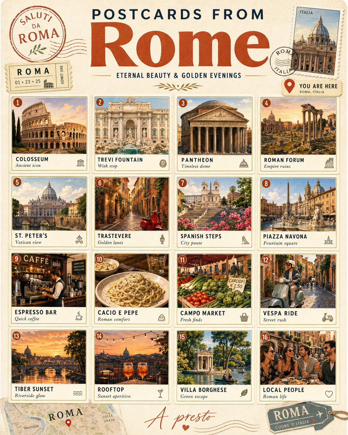 イタリアからの絵葉書。 | Trip.com イタリア