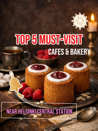 Helsinki Cafe Guide: 5 Best Bakery & Coffee Spots Near Central Station ☕