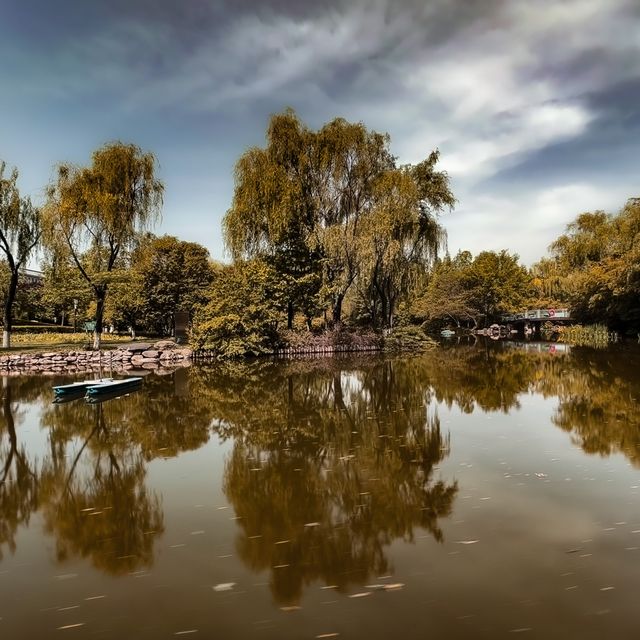 A morning in a Xi’an park oasis!