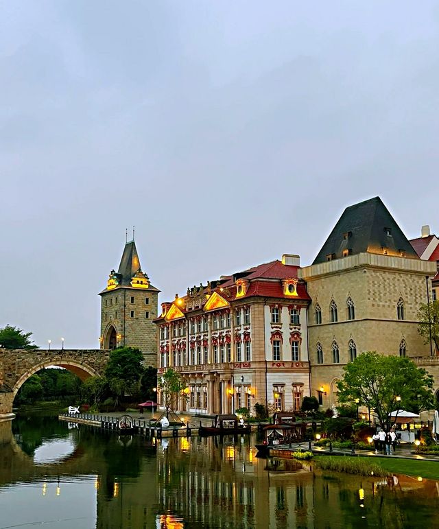 Domestic European small town