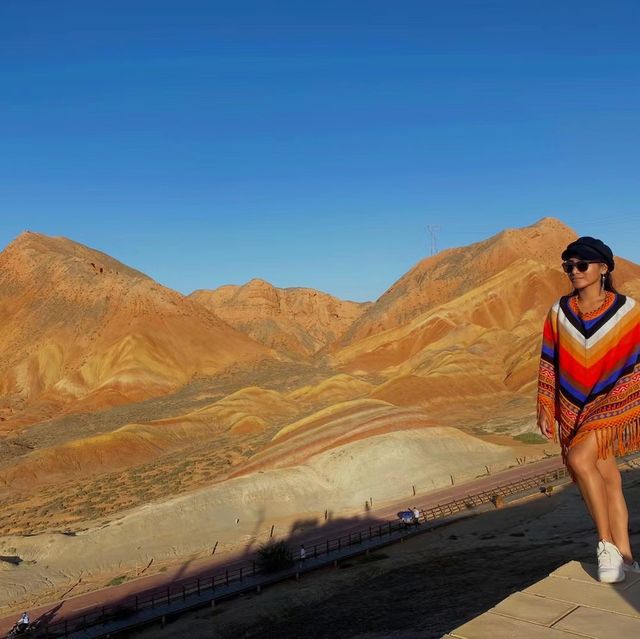 Real rainbow mountain! 