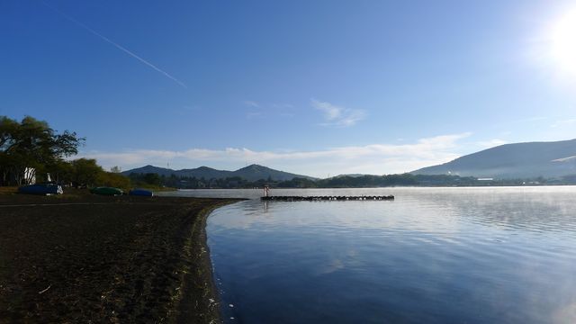 富士山下的明珠——日本山中湖