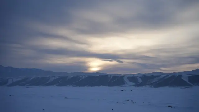 答應我？一定要來新疆看雪！美死了！