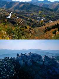 采菊東籬下，悠然見南山