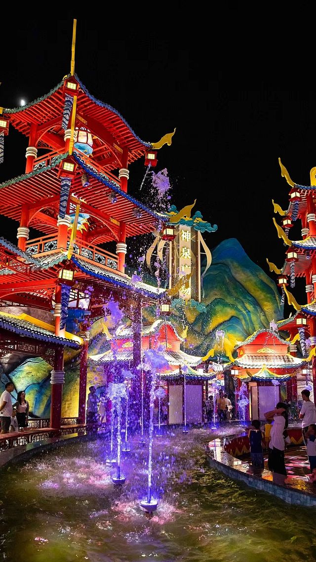 廣西|象州的大唐不夜城有點意思！打卡象州夢幻夜