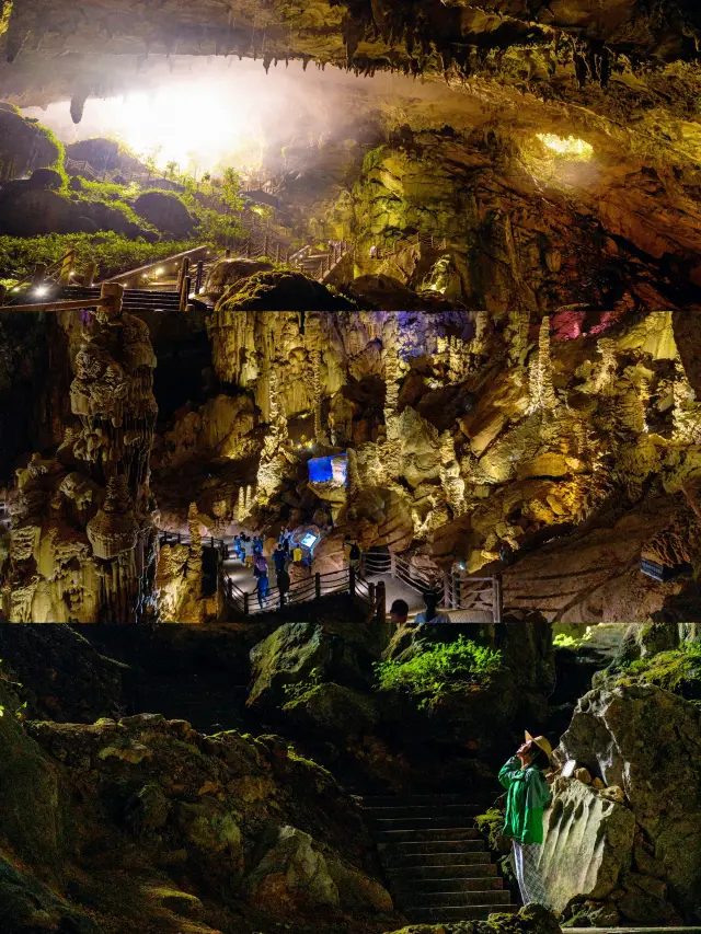 The Wumeng Mountain connects with mountains beyond mountains, and the New Year is celebrated in the Zhijin Cave