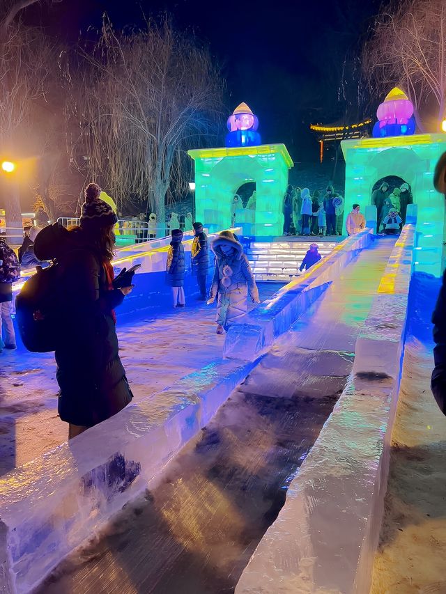2月2日 夜遊哈爾濱兆麟公園