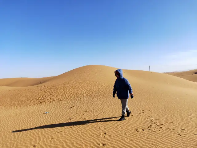 在零下20度的騰格裡，赴一場星空和沙漠之約