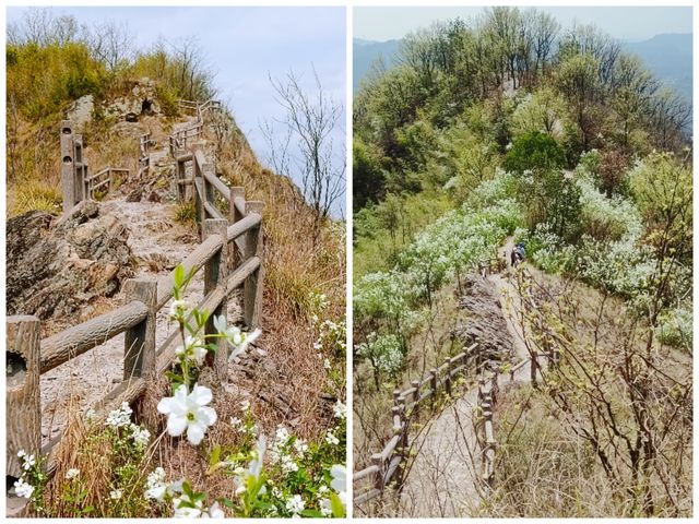 艱辛的登山徒步行—新昌百丈岩景區之旅