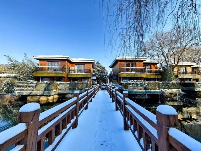 臨沂|家人們誰懂，下雪的時候就應該去泡湯