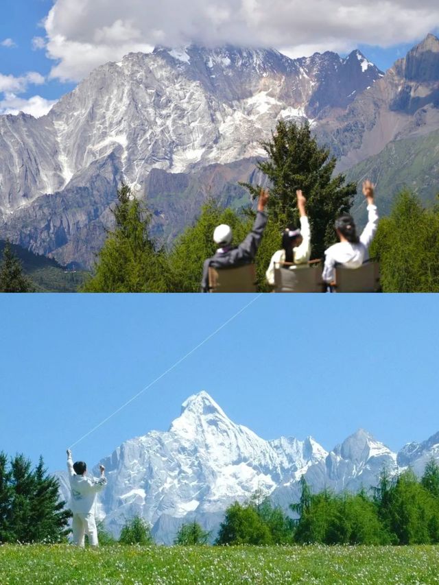 五一帶娃去川西，誰懂在雪山漂流的松弛感