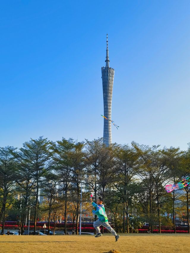 廣州塔多機位拍照攻略夏日晴天一日全打卡
