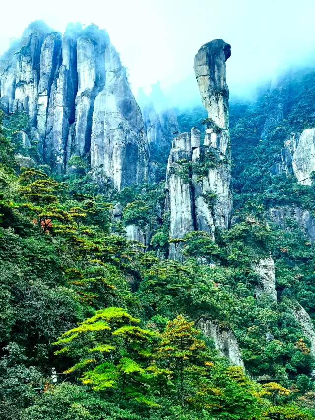 Một trong năm đỉnh núi đẹp nhất Trung Quốc - Núi Sanqing