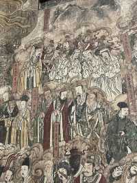 華棟壁繪 至者聳觀｜石家莊毗盧寺壁畫