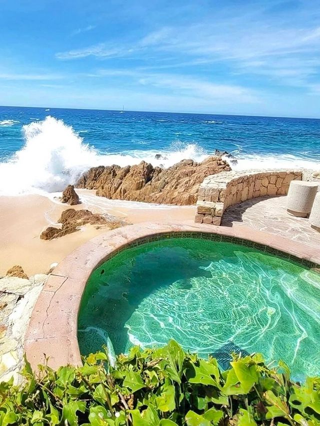 真的在Los Cabos，住到人生酒店!!。