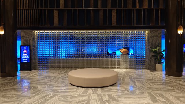 新開業的上海張江voco酒店還挺有設計感的。
