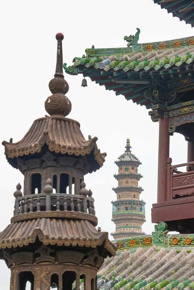 山西省|晉城市|海會寺琉璃塔|海會寺一日遊。