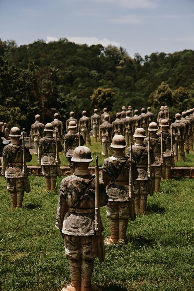 保山松山抗戰遺址。