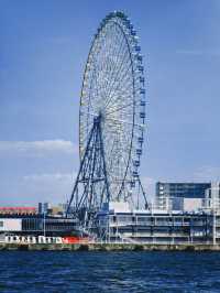 大阪環球影城乘免費渡輪到天保山摩天輪／海遊館！