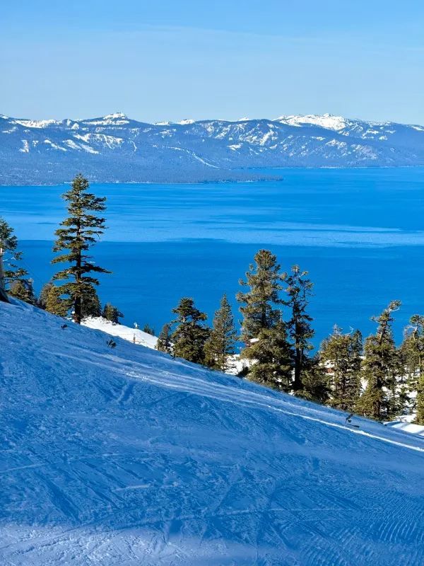 Scenery of Heavenly Ski Resort at Lake Tahoe! 