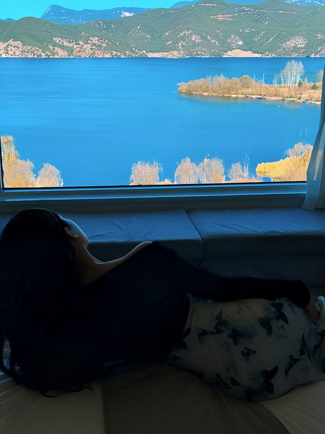 瀘沽湖遊玩|感受冬日晨霧的浪漫