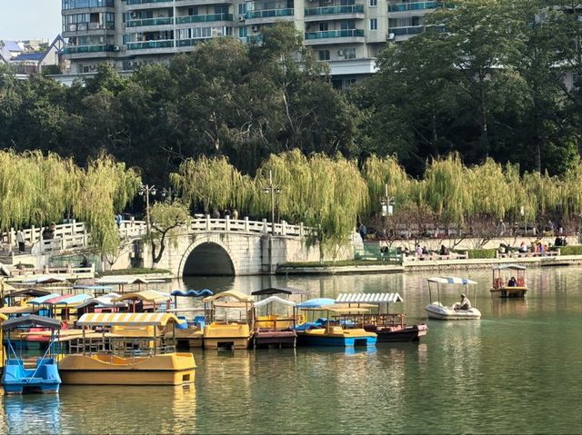 福州西湖公園來報到！