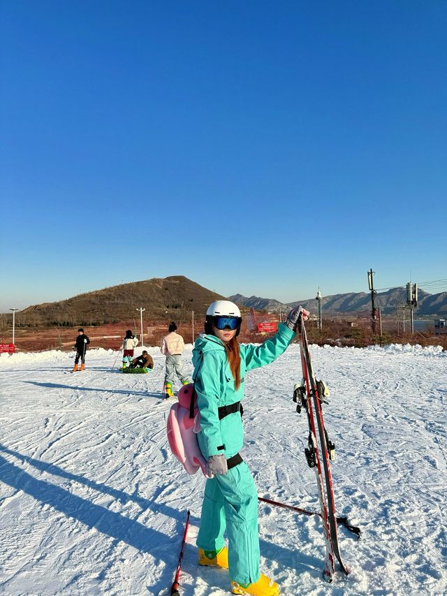 狼牙山滑雪場 記錄我的第一次滑雪