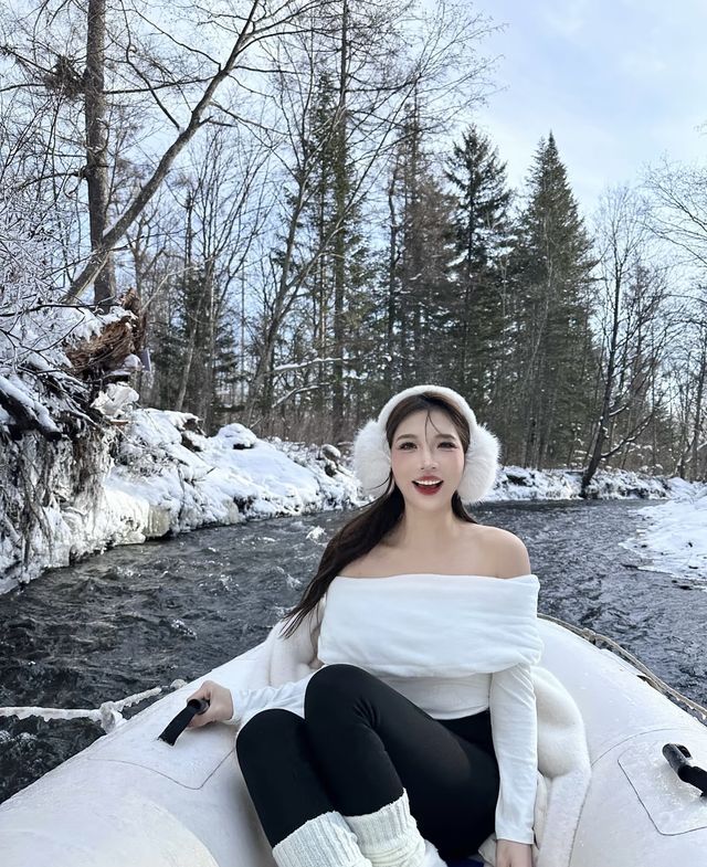長白山西坡漂流超級出片