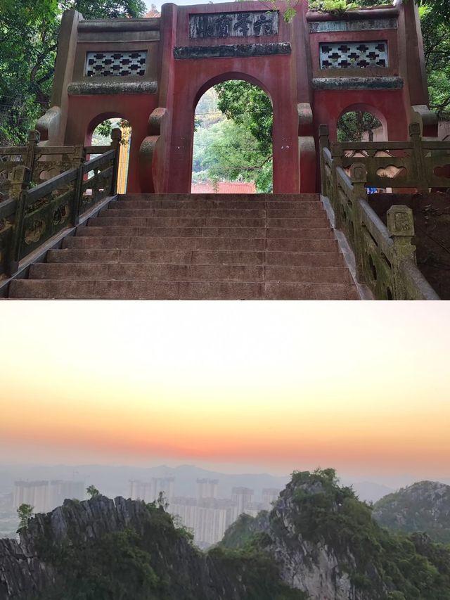 騎行廣西欽州六峰山，暢享自然風光