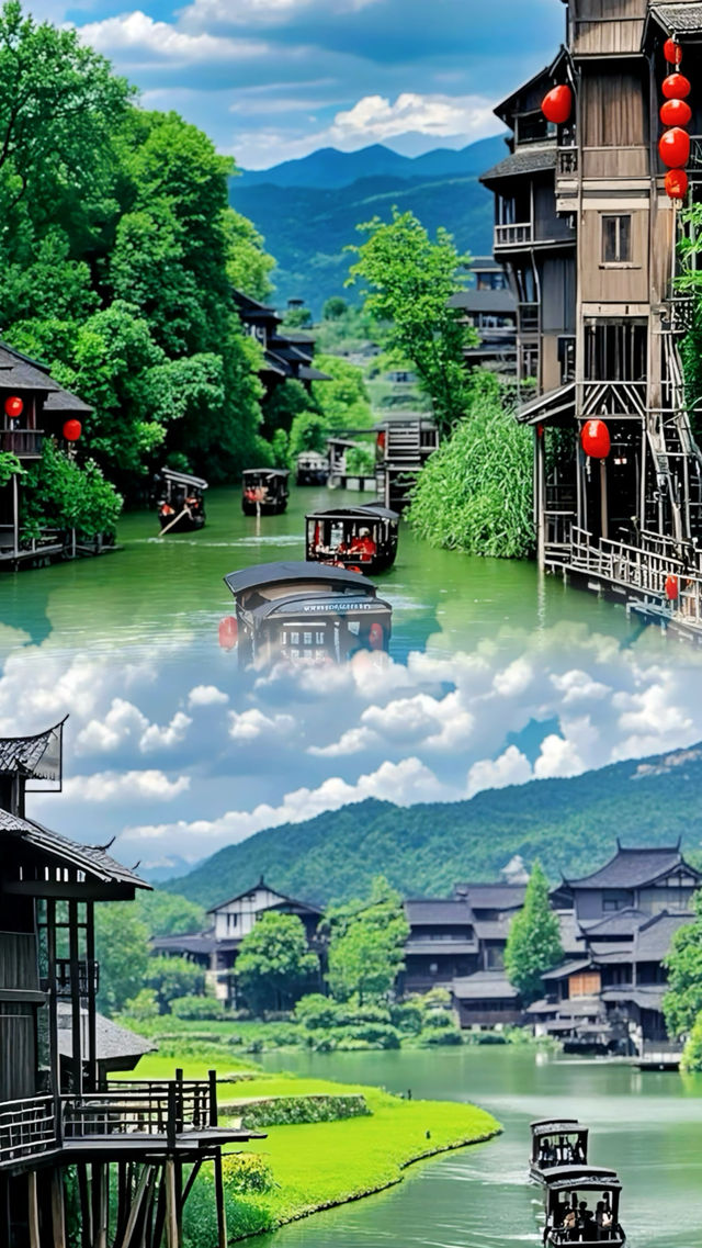 震撼！烏江寨的美景竟然比仙境還夢幻！