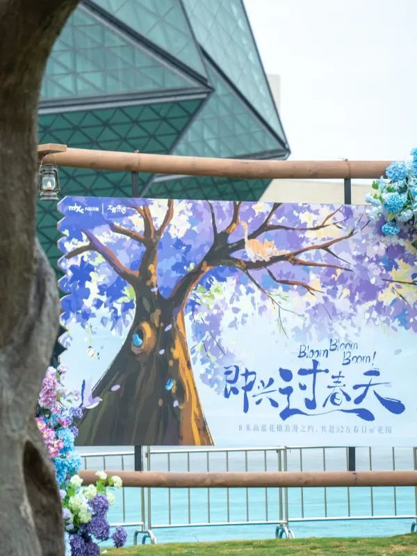 深圳龍崗的花卉盛開🌸，趁著大運天地人潮未至，快來拍攝春日美景💯