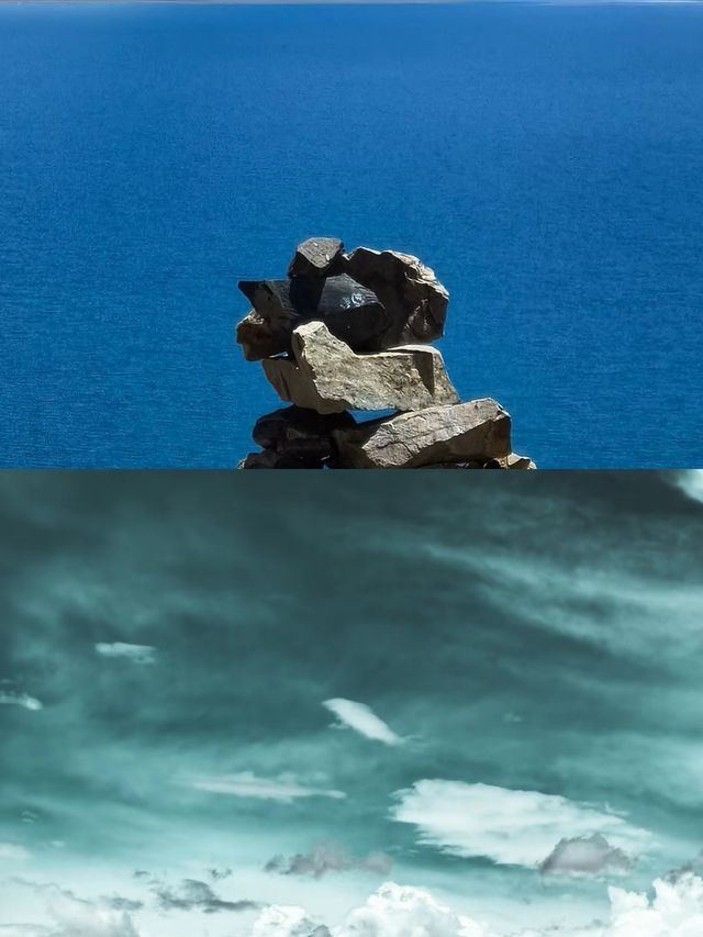 天啊！！這是哪裡！一定要去一次啊，太美了！西藏的薩普神山，
