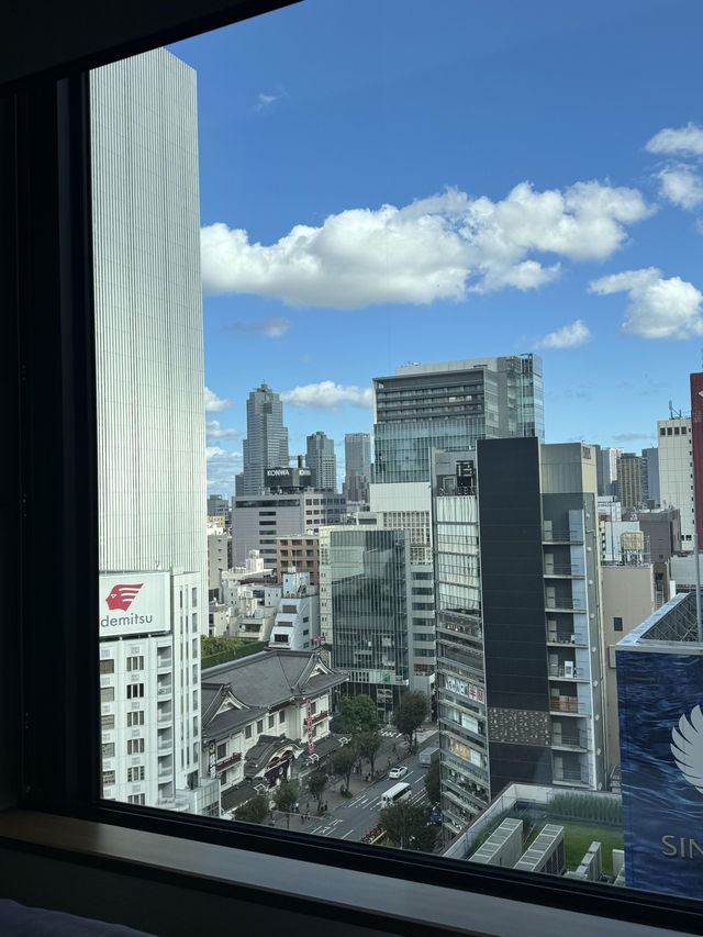 東京銀座高CP值酒店！三井花園住到不想退房💖