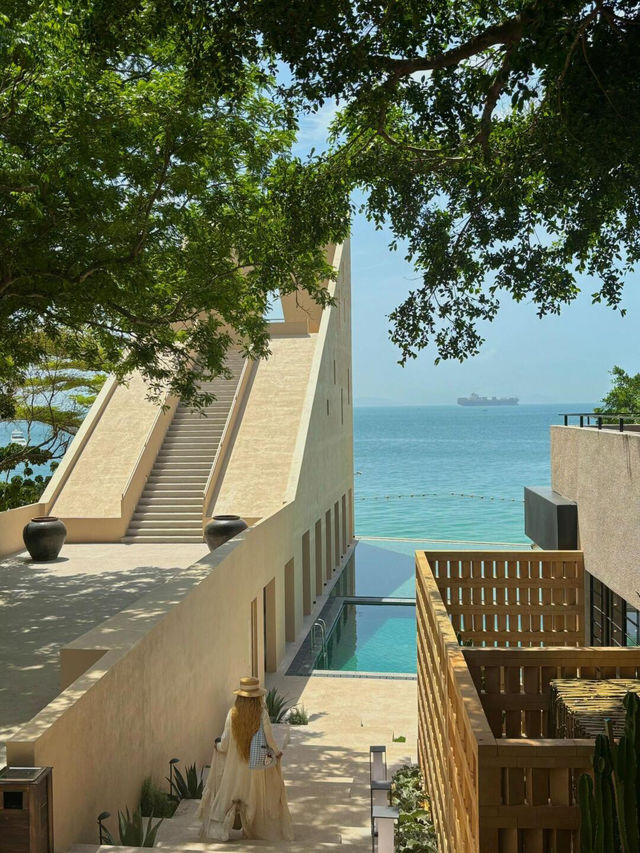 🌊深圳新開業！無邊泳池海景別墅美到心臟漏拍！！