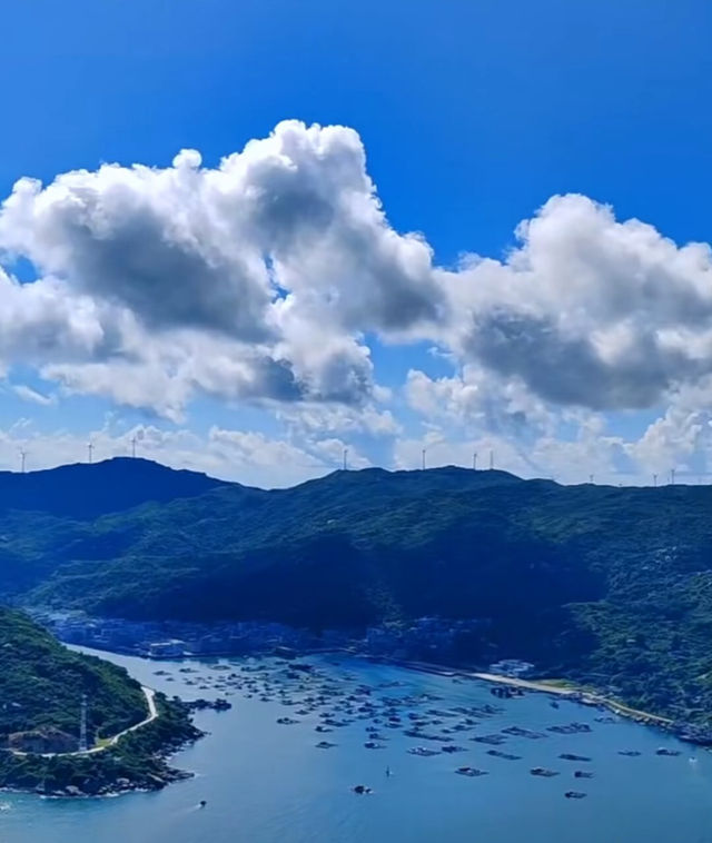 上川島風車山 隨手一拍就係宮崎駿漫畫