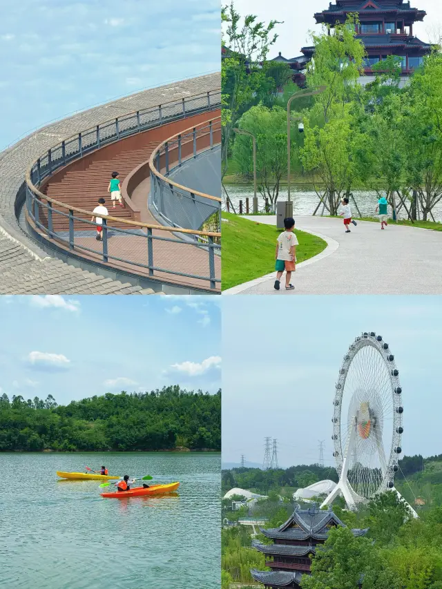 Chengdu 1h｜2 Days 1 Night Family Getaway in Shiyuan's Landscape Paradise – Never Enough Fun!