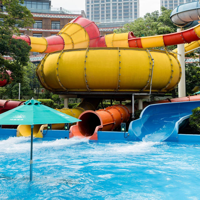 武漢必玩！瑪雅水上樂園玩水攻略💦