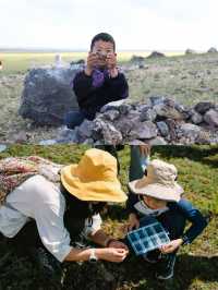 暑假遛娃天花板 躺進房車去22℃烏蘭布統