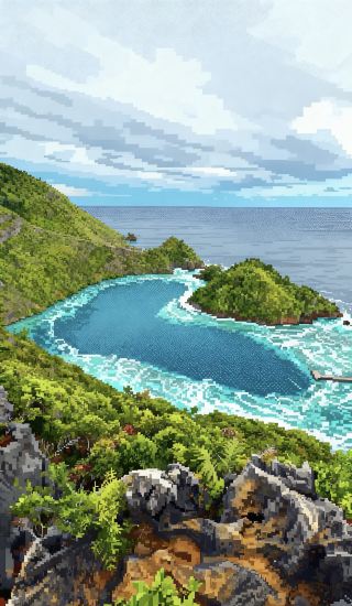 Sulawesi Island Adventure｜Dive into the Underwater Wonderland and Walk the Cloud Volcanoes "Pixel Edition"