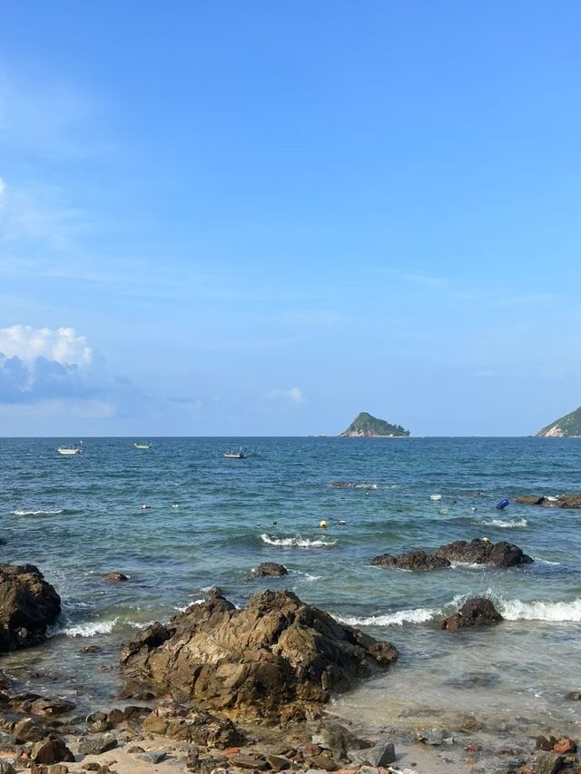 深圳就能看到這麼藍的海