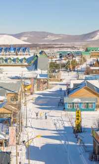 以為夏天的呼倫貝爾夠美了沒想到冬季依舊封神