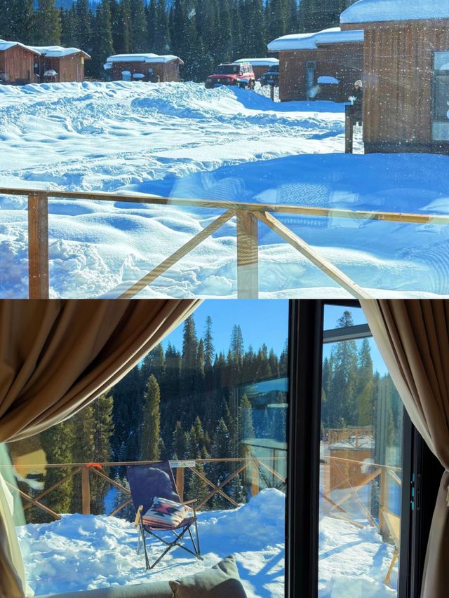 伊犁庫爾德寧1900米雪山營地封神！360°雪山環繞