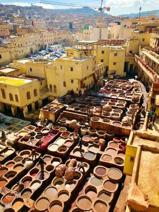 The ancient city of Fez, with its thousand-year-old alleyways, tells tales of medieval romance.