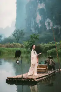 闖入廣西的明仕田園漁舟唱晚太治癒了