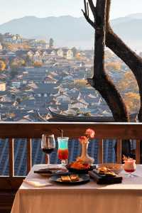 不藏了這家麗江獅子山的酒店,讓我想原地定居!