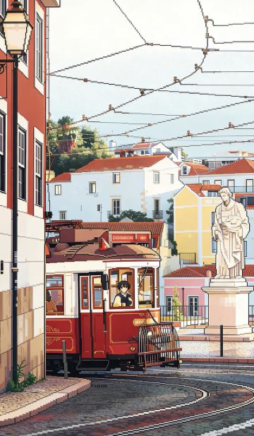 跟著黃色電車漫遊里斯本｜轉角遇見葡萄牙式浪漫《像素版》